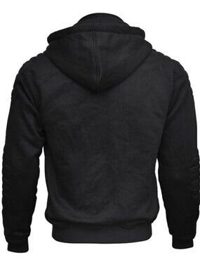 RIDERACT@ Summer and Winter Black Hoodie Breathable Men Hoodie Size 5XL NEW